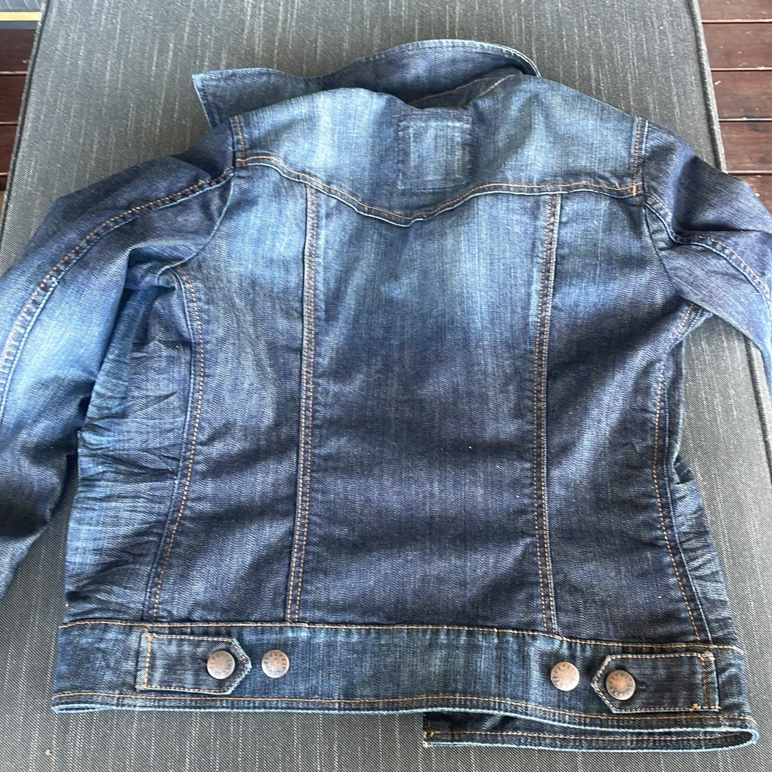 Blå jeansjacka från Esprit - 3