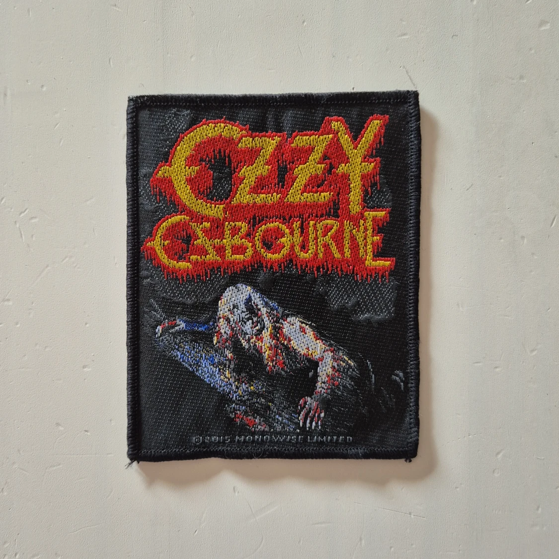 Ozzy Osbourne patch!