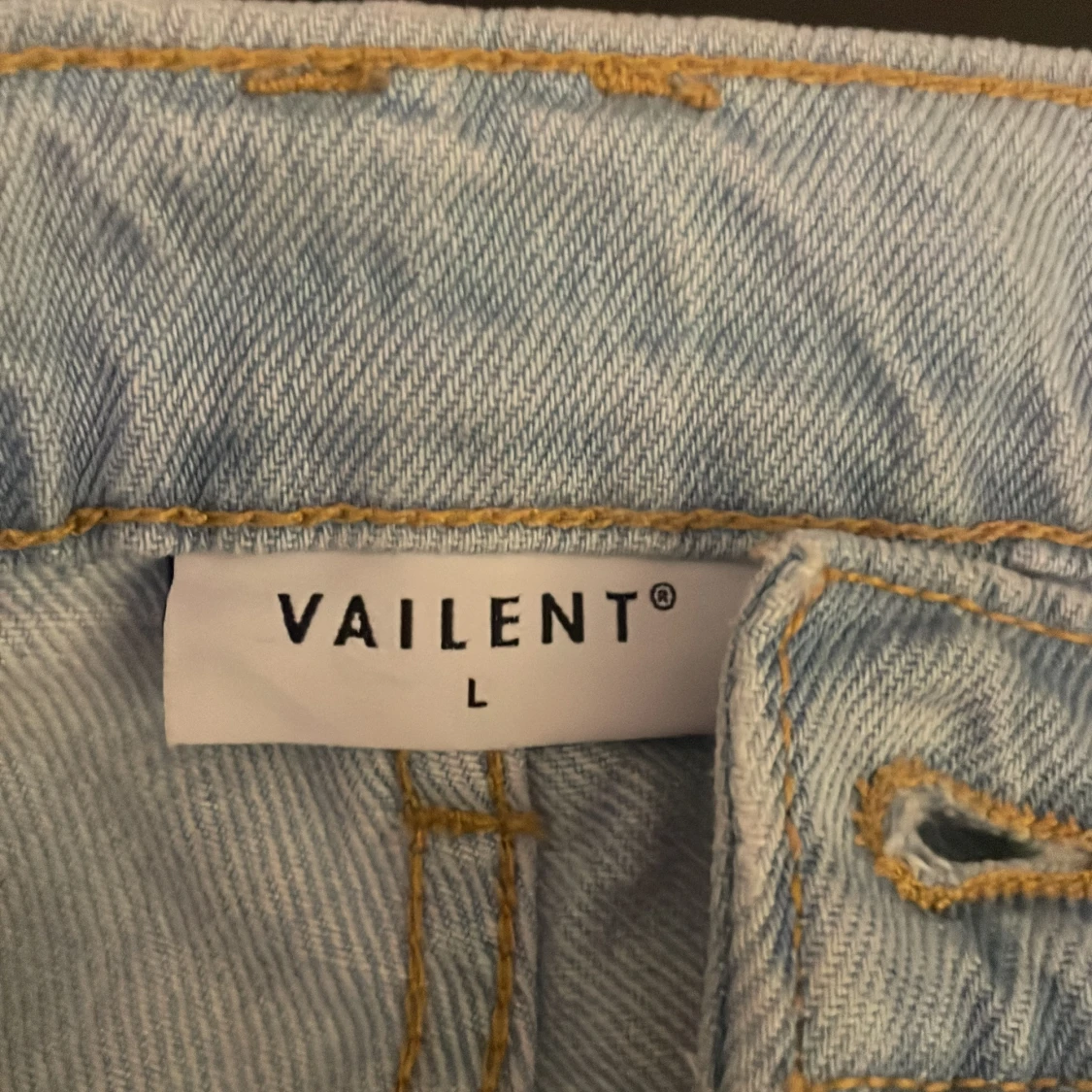 Ljusblå jeansbyxor från Vailent - 1