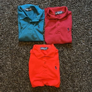 Ralph lauren pikéer  - Säljer 3 st Ralph lauren pikéer storlek M alla i väldigt bra skick nästan nyskick. Pikéerna kostar 225 kr styck eller 550 för alla 3 bara att skriva vid funderingar eller om man bara vill köpa en eller 2 av de.