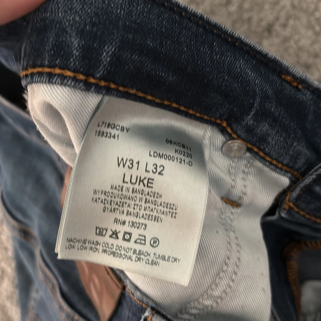 Blå jeans från Lee - 2