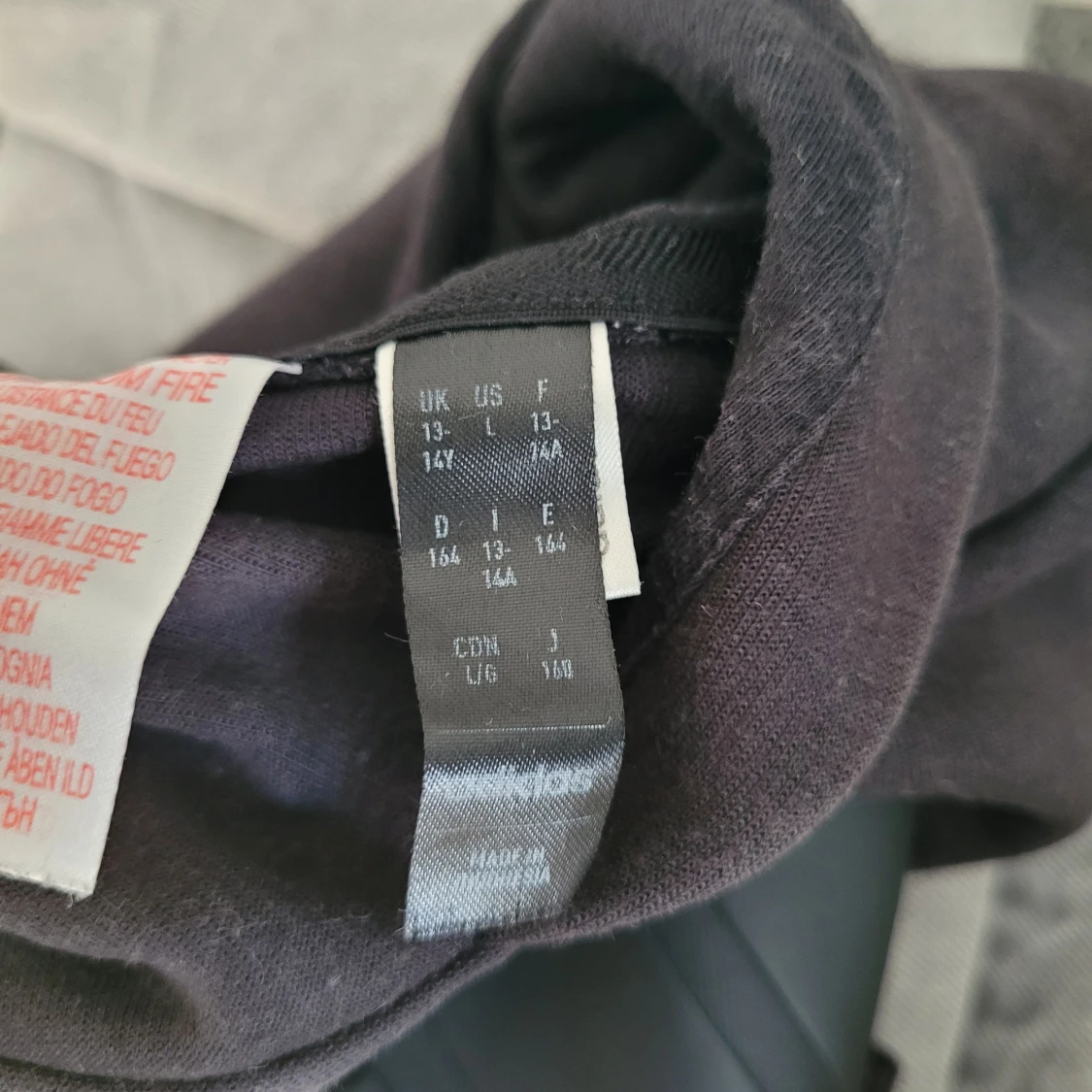 Svart Adidas hoodie med logga - 1