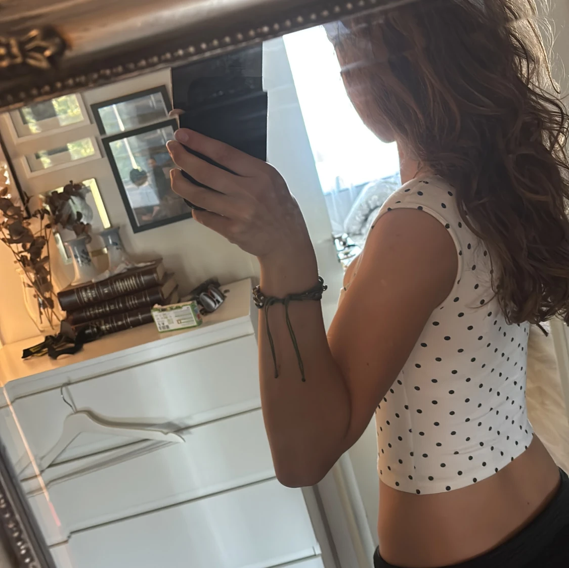 Vit prickig topp - 1