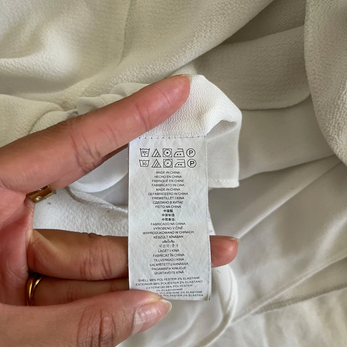 Micheal Kors vit blus - 4