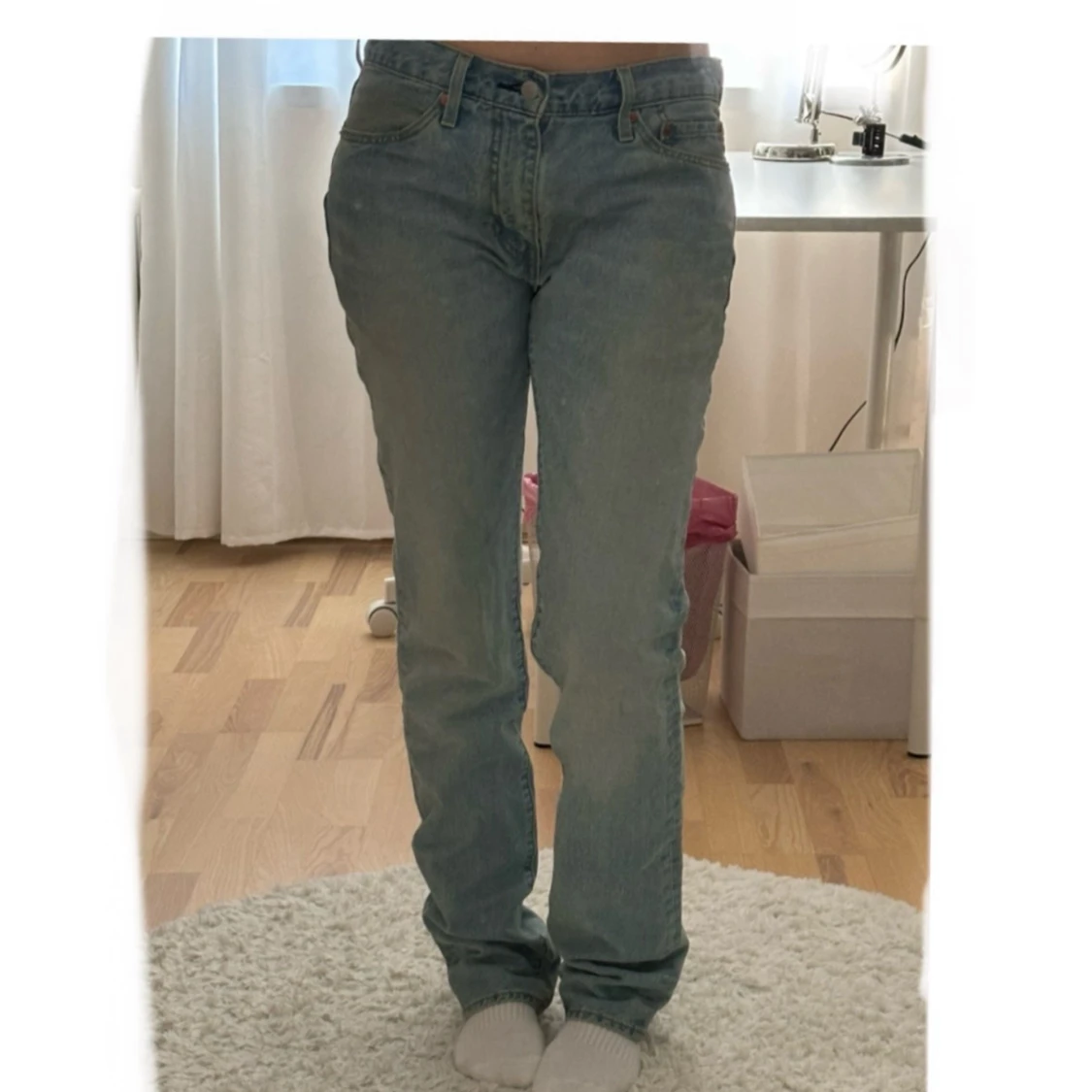 Levi's 511 ljusblå jeans,  W32 L36