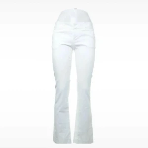 Vita bootcut jeans med låg midja - Snygga vita jeans bootcut, från Zara! Så sjukt snygga