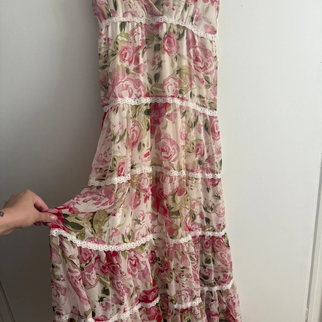 Blommig långklänning  - 2