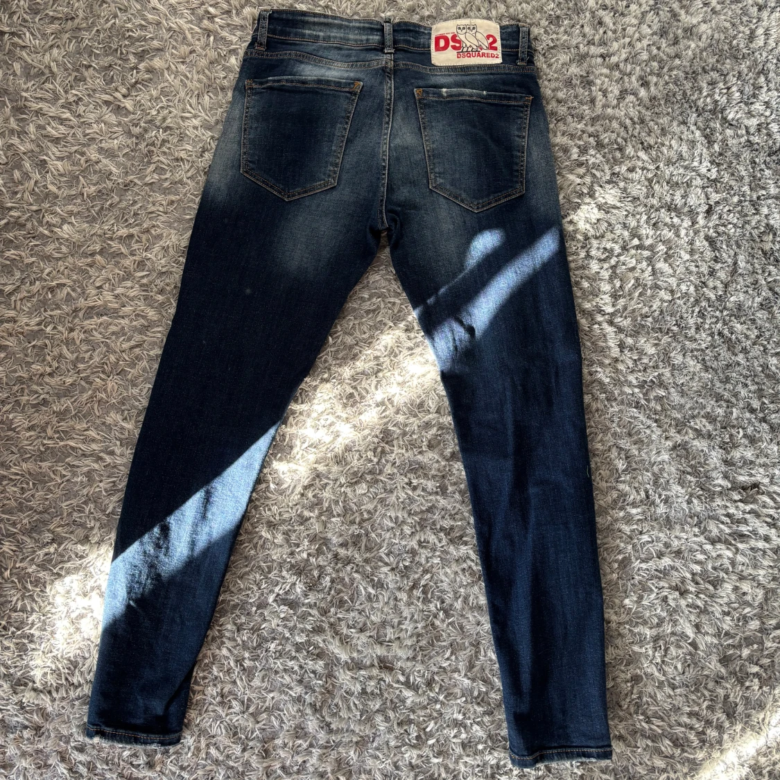 Mörkblå Dsquared2 skinny jeans - 1