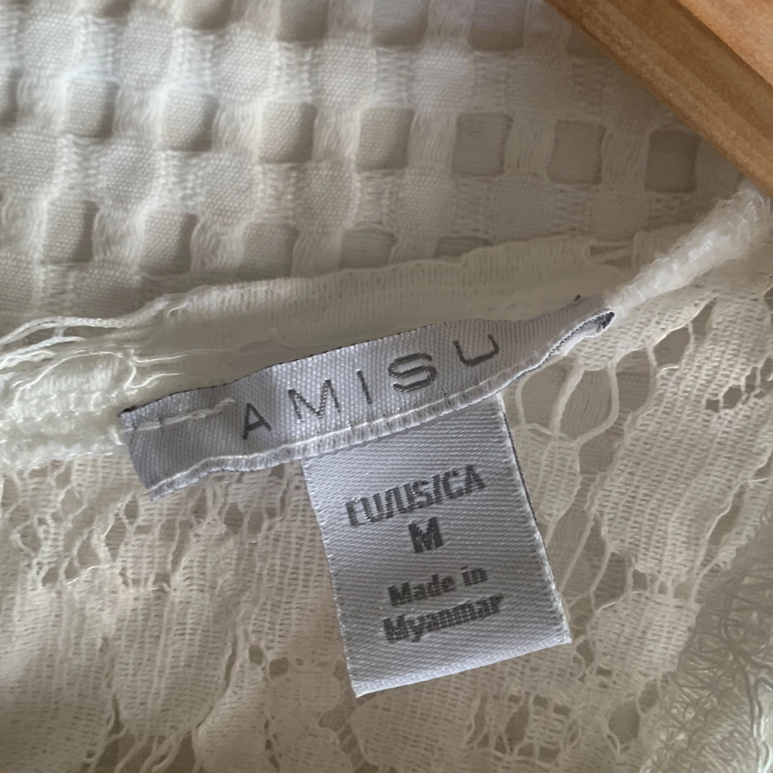 Vit spetsblus från New yorker - 2