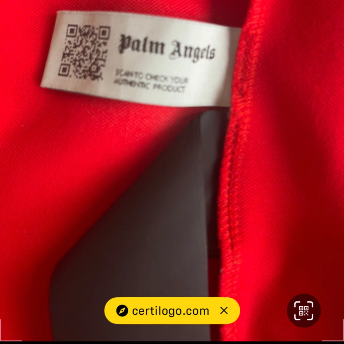 Röd track jacket från Palm Angels - 2