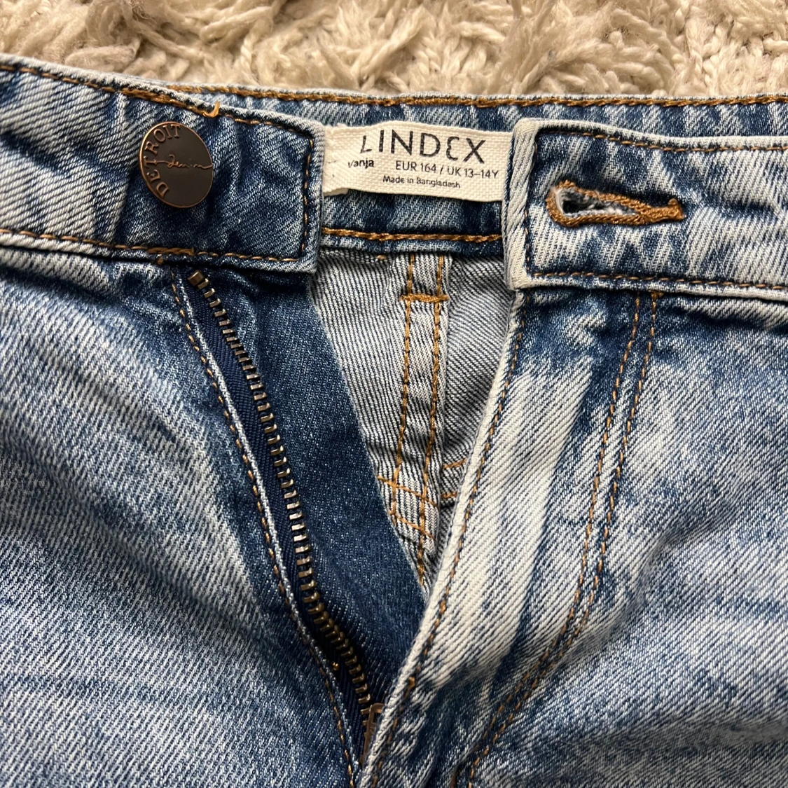 Blå jeans från Lindex - 3