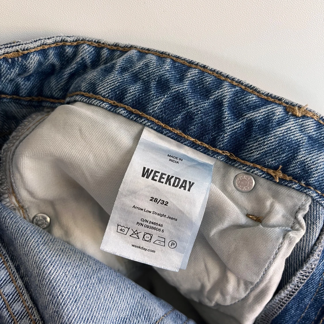 Blå jeans från Weekday - 3