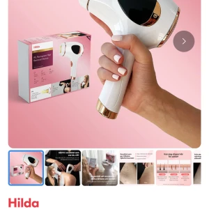 IPL Permanent Hair Removal Device från Hilda - Säljer en IPL Permanent Hair Removal Device från Hilda. Kommer i originalförpackning med tillhörande strömadapter och skyddsglasögon. Perfekt för smidig hårborttagning hemma. Ordpris: 2649kr🥰