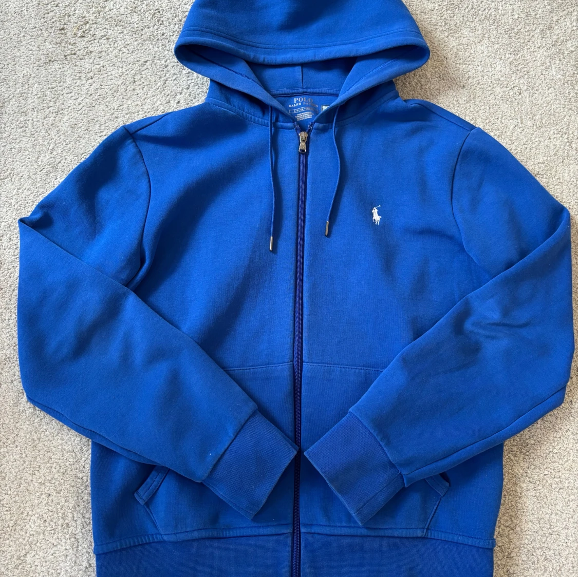 Blå Zip hoodie från Polo Ralph Lauren - 1