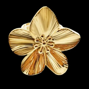 Ring - Fin Blom ring Finns i Guld/Silver Justerbar  89kr/st eller 169kr för två! Modell 160