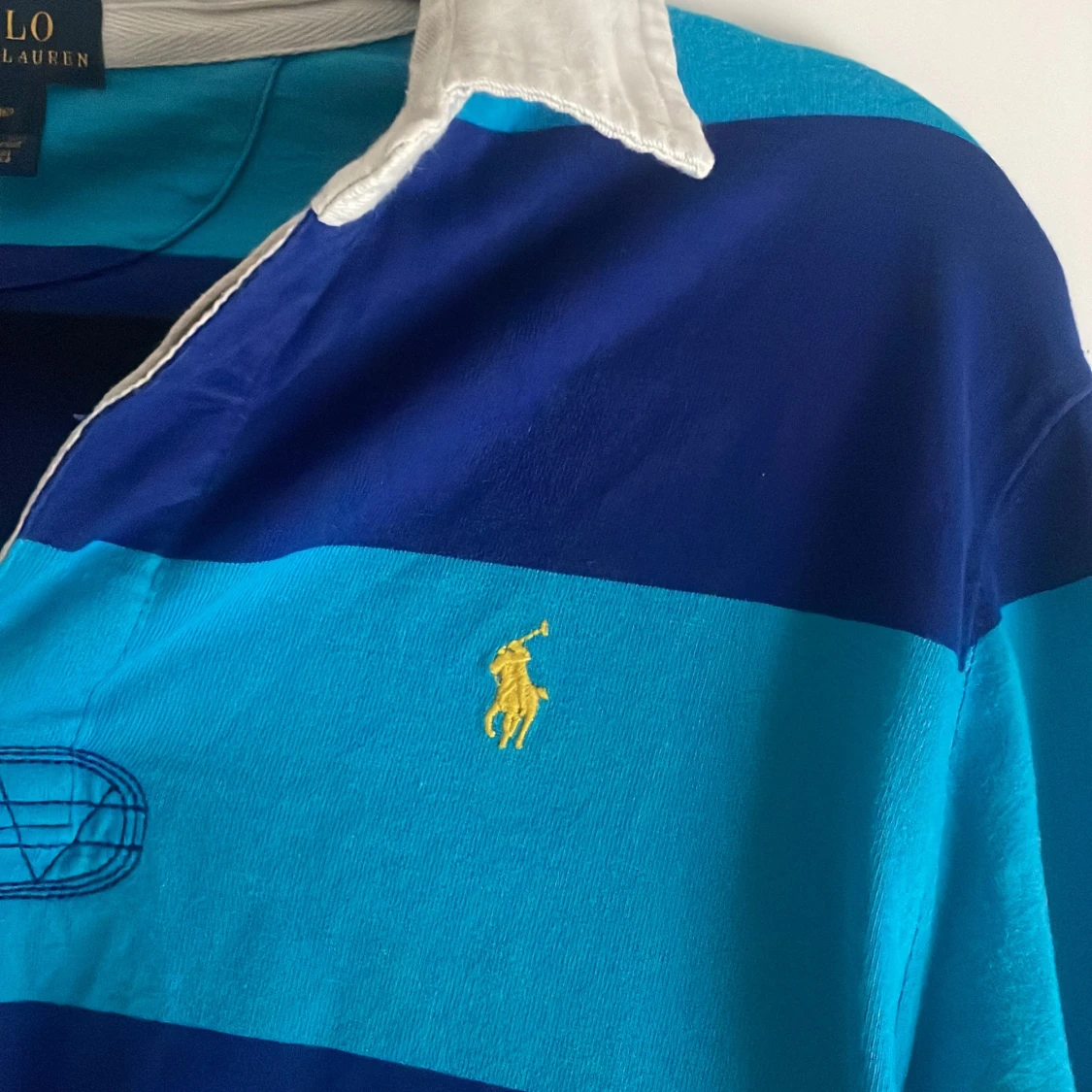 Ralph lauren långärmad piké  - 1