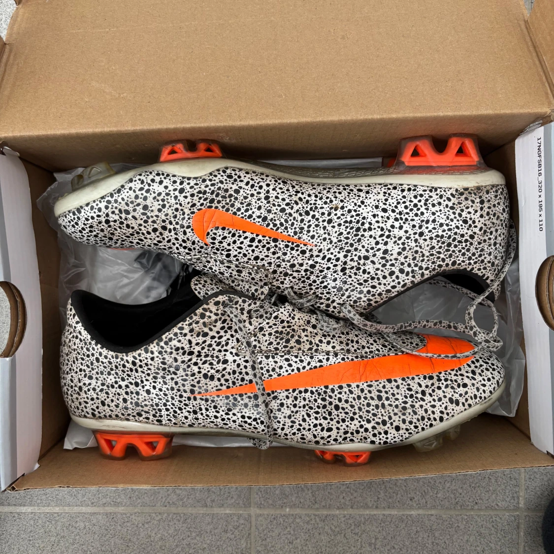 NIKE MERCURIAL VAPOR VI SAFARI FG - 1