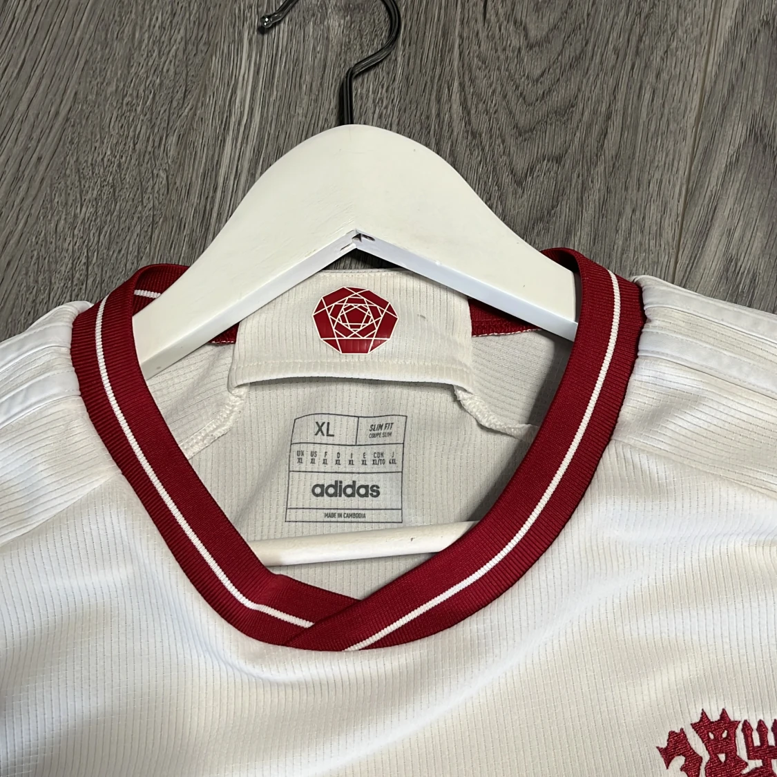 Vit Manchester United fotbollströja XL - 1