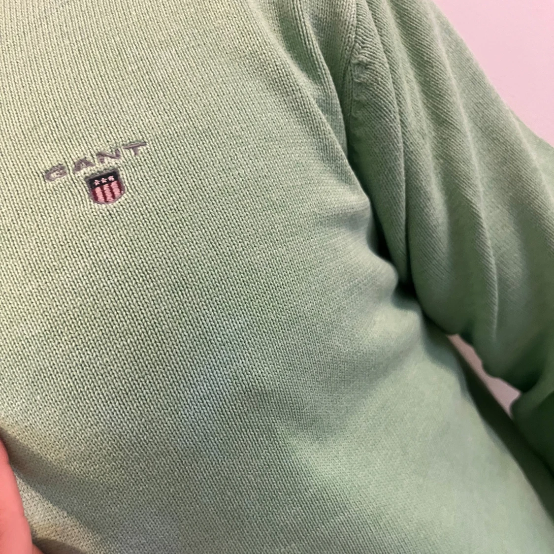 Ljusgrön tröja från Gant - 4