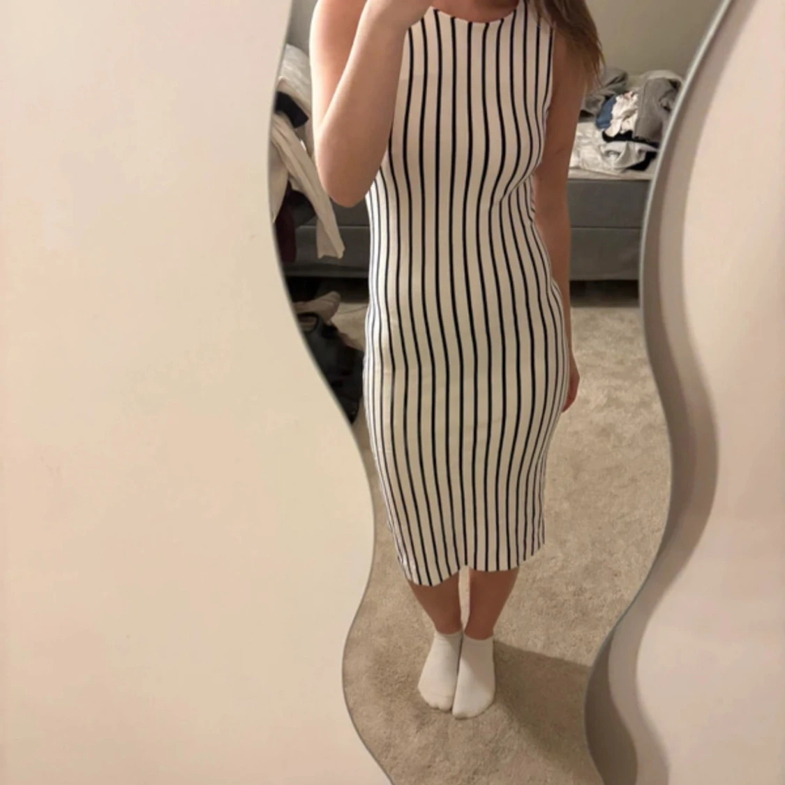 Randig klänning från Banana Republic