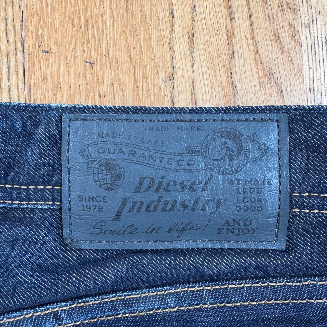 Diesel Larkee raka jeans blå - 2