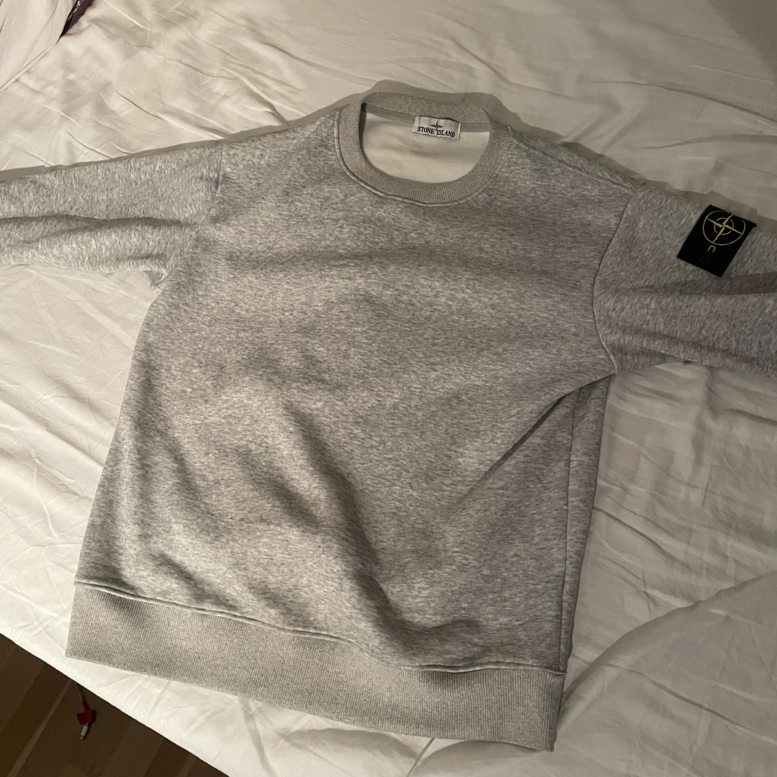 Grå sweatshirt från Stone Island