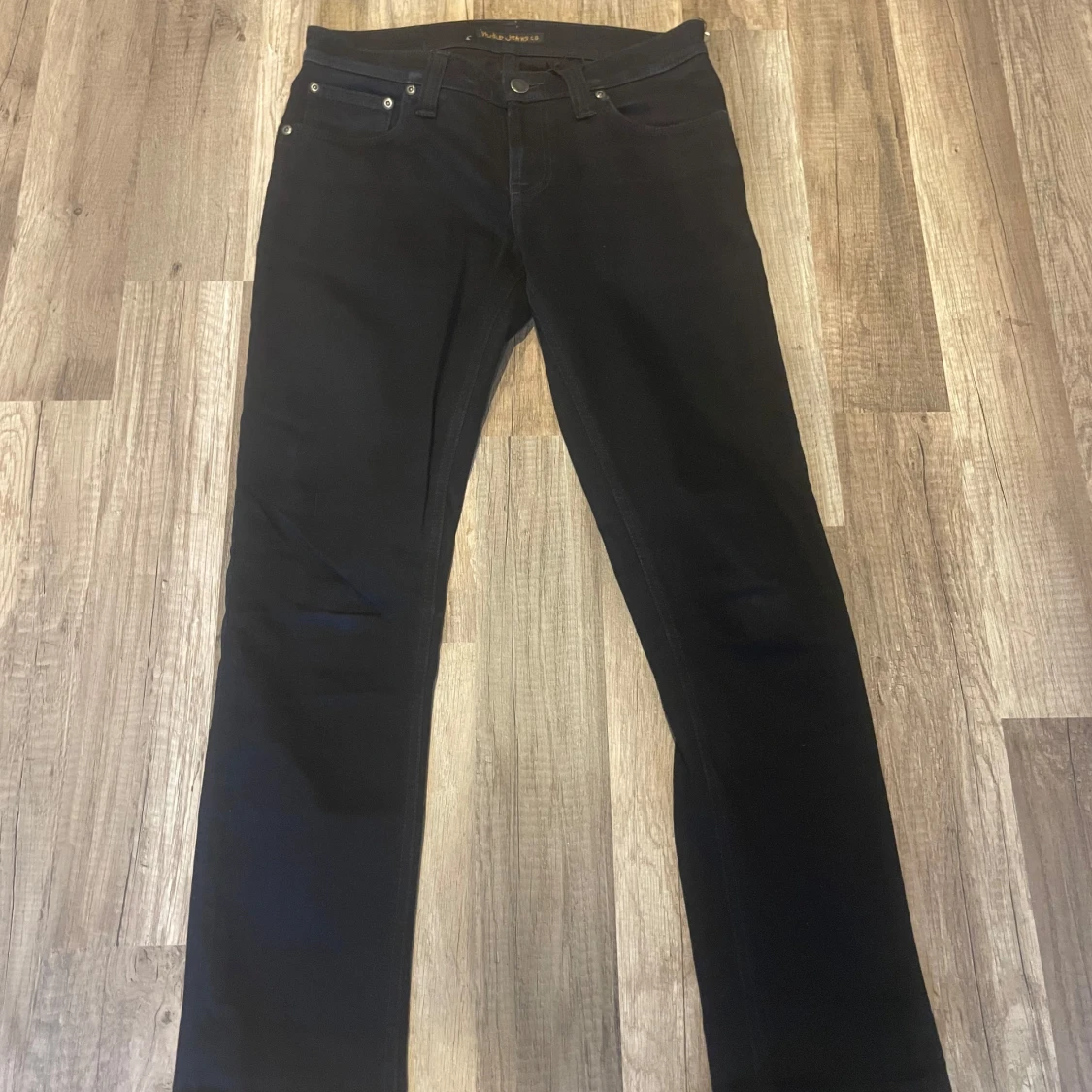Svarta jeansbyxor från Nudie Jeans - 1