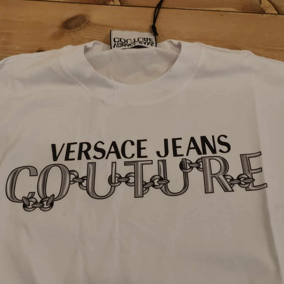 Vit långärmad tröja från Versace Jeans Couture - 3