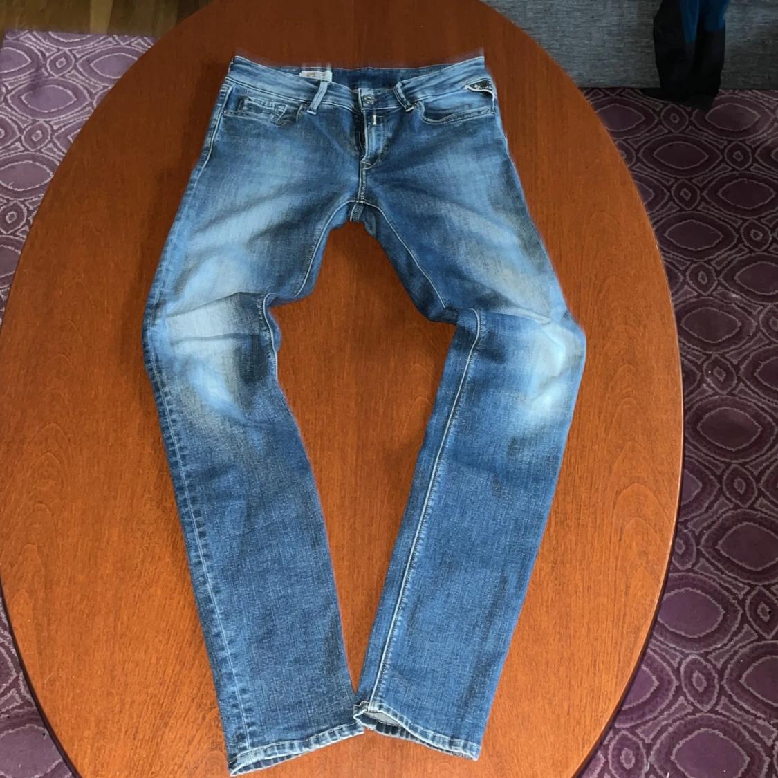 Blå Replay jeans  - 1