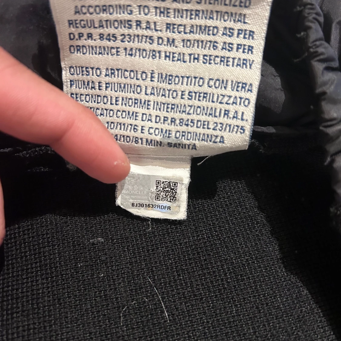 Svart cardigan jacka från Moncler - 3