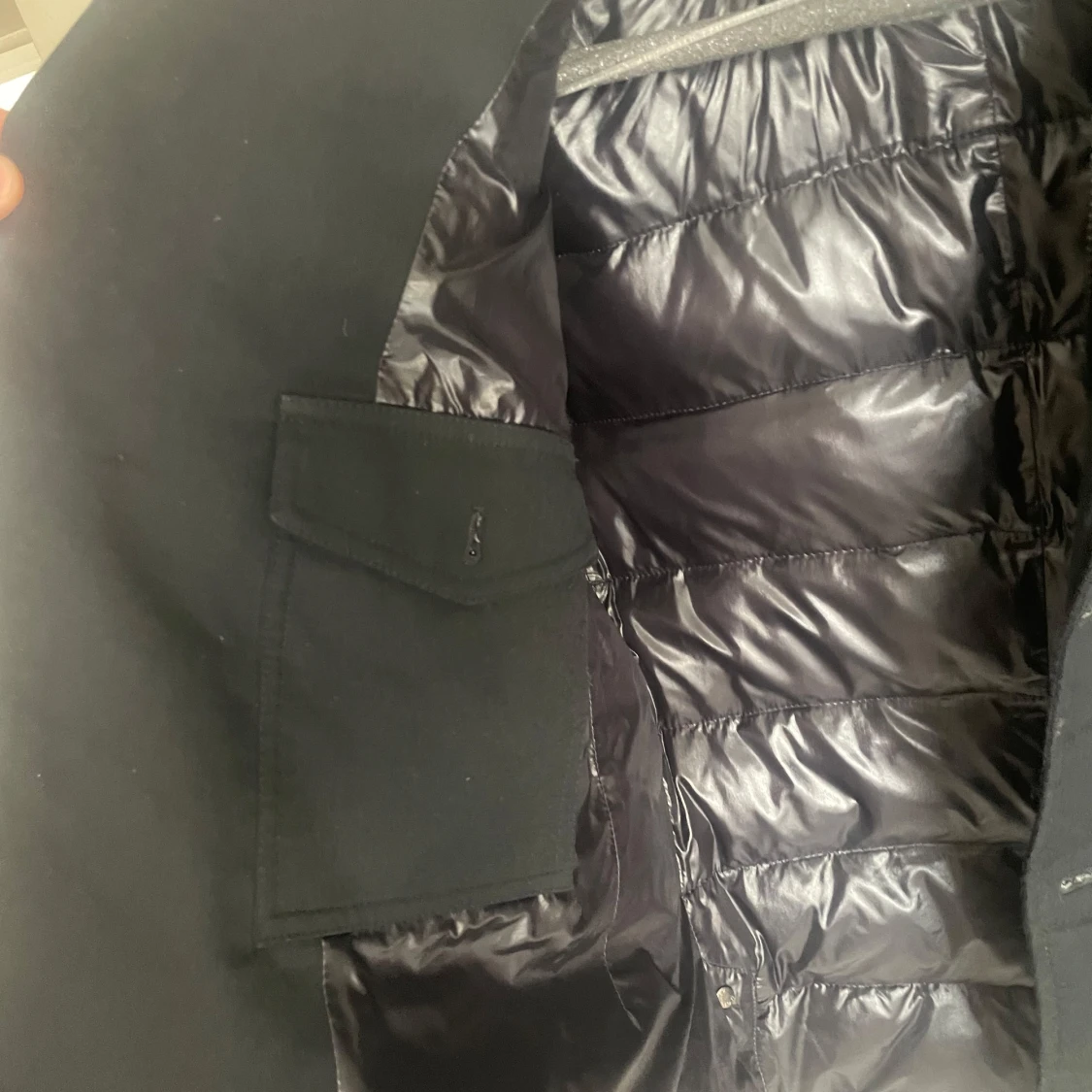 Svart Moncler dunblazer - 2