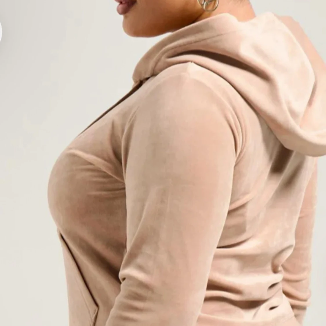 Beige velourjacka Juicy Couture - 2