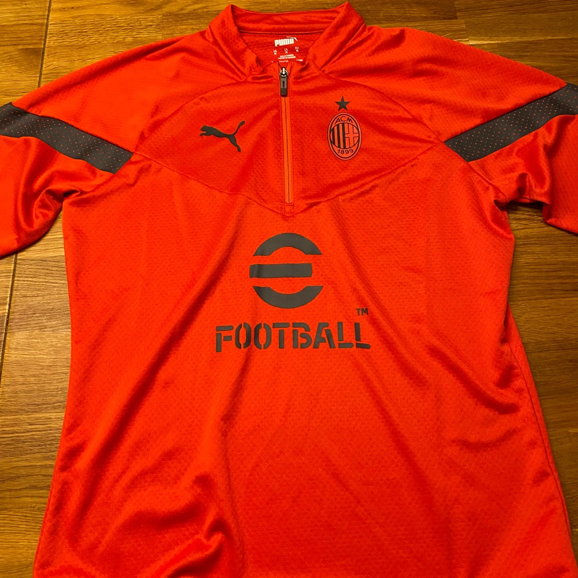AC Milan långärmad träningströja Puma M - 1