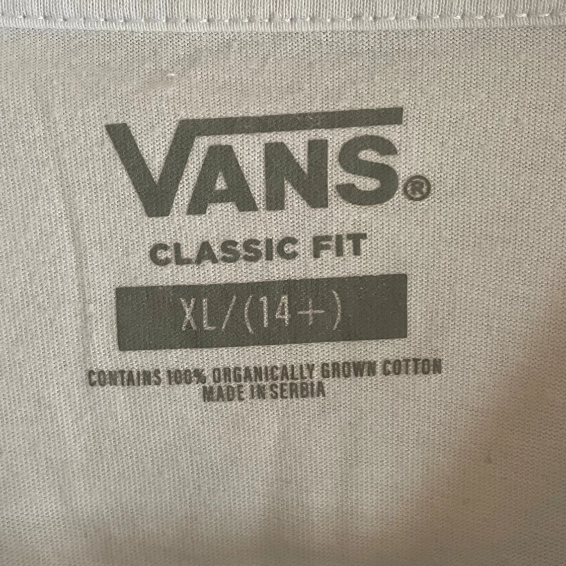 Vit Vans t-shirt!  - 4