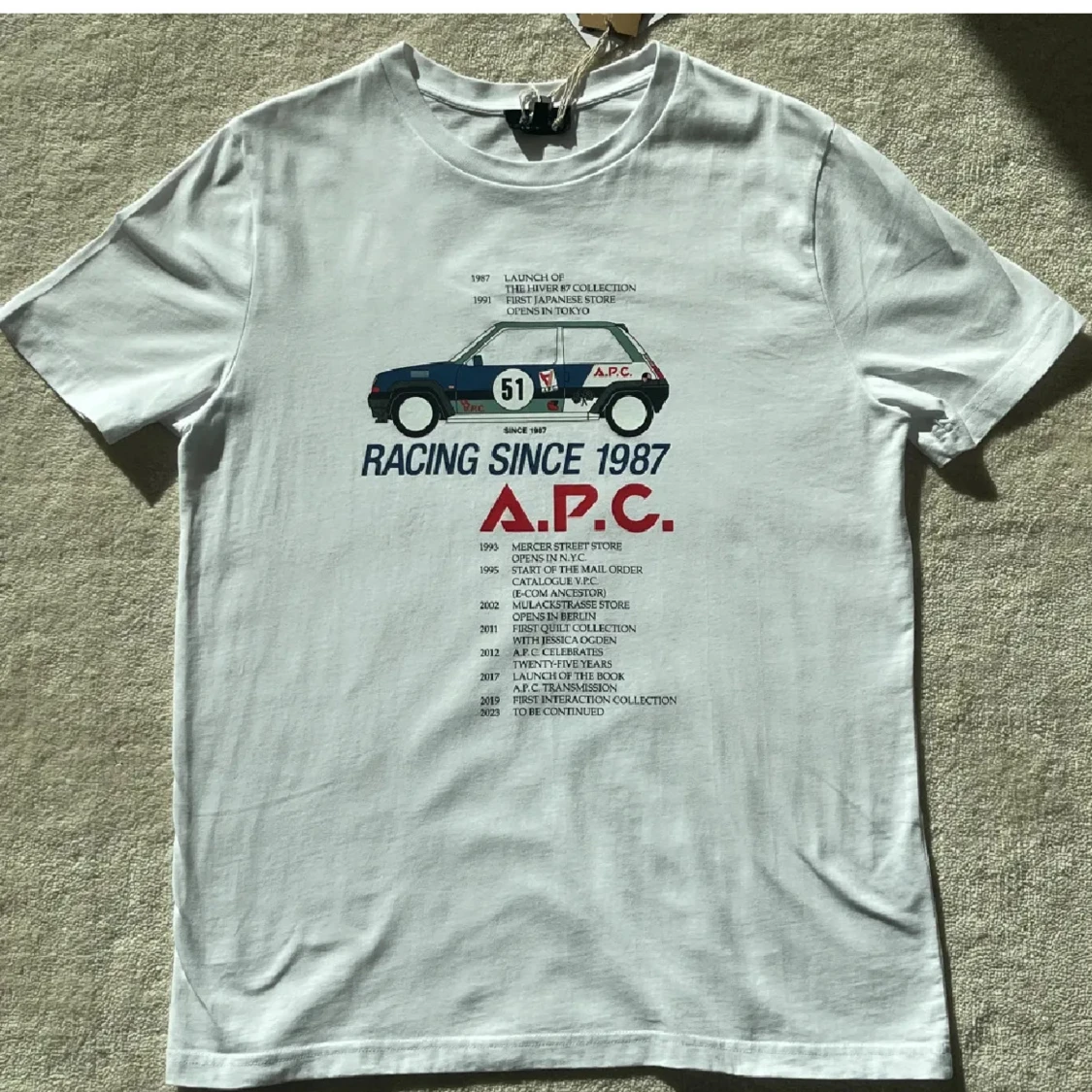 A.P.C T-shirt (L) – Helt ny med tags