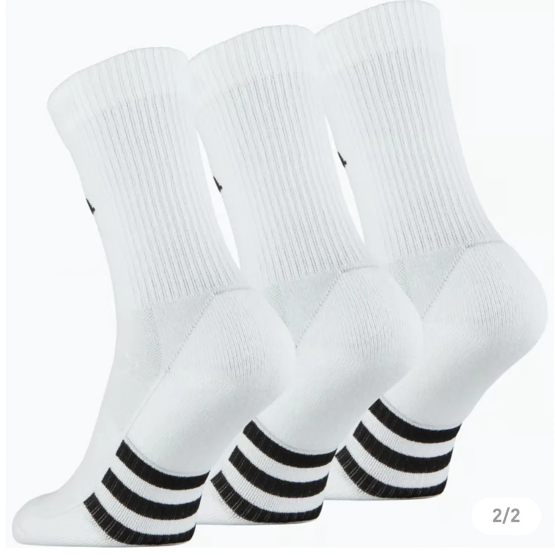 Nya Adidas Perfomance 3-Pack strumpor  - 2