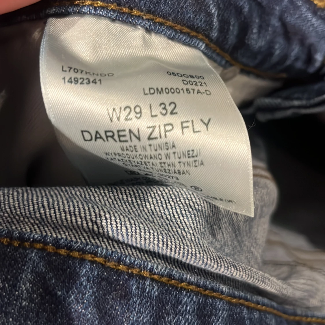 Mörkblå jeans från Lee - 2