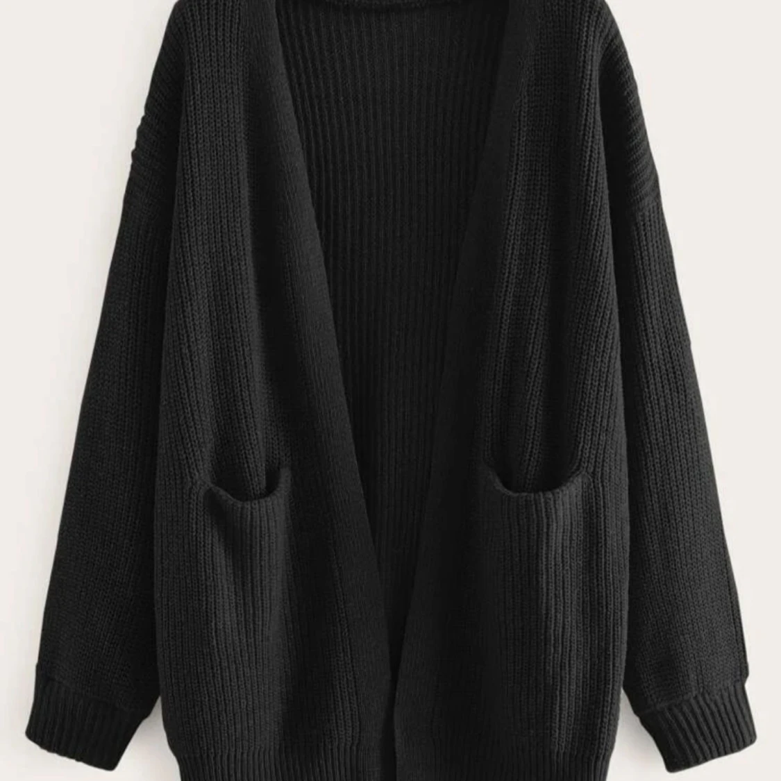 Svart cardigan