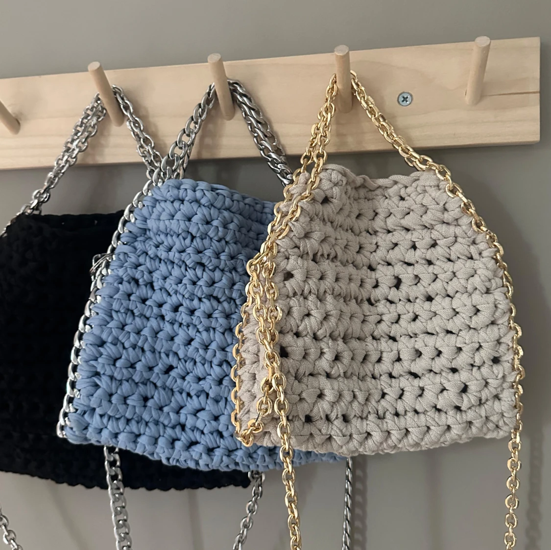 Handvirkade väskor - 2