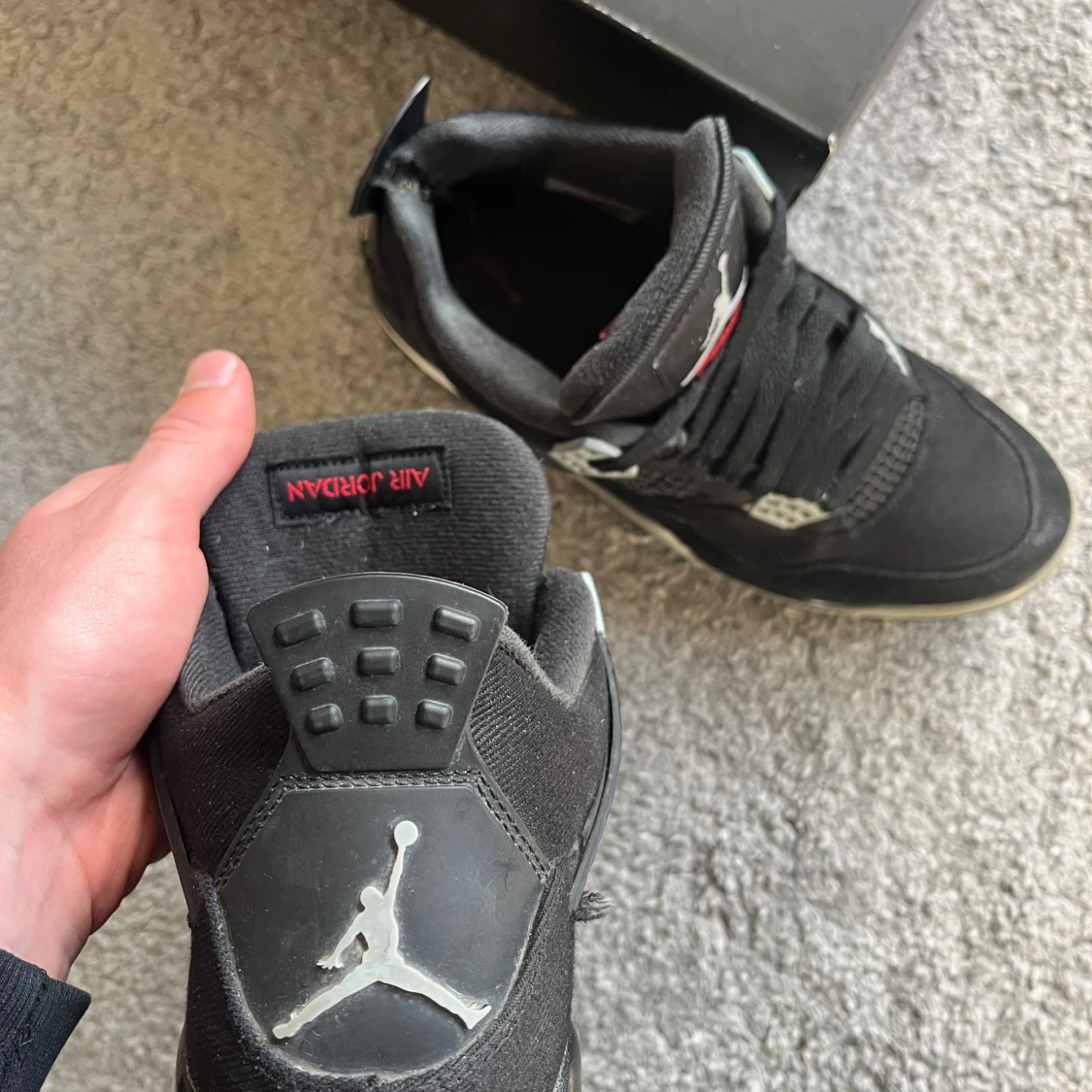 Jordan 4 Retro SE Black Canvas - 3