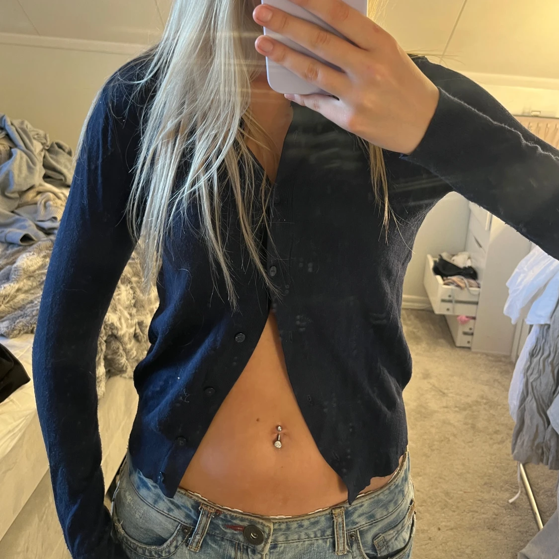 Mörkblå kofta från M&S Collection