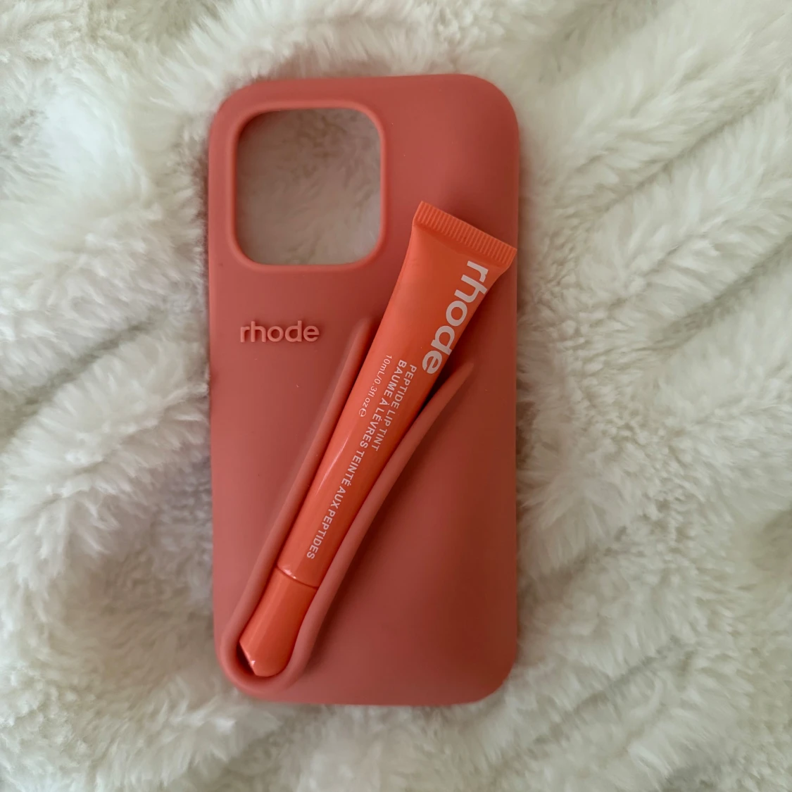 Rhode skal + läppglans