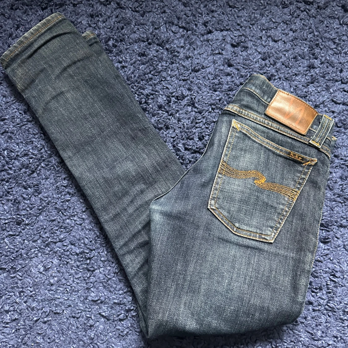 Blå jeans från Nudie Jeans