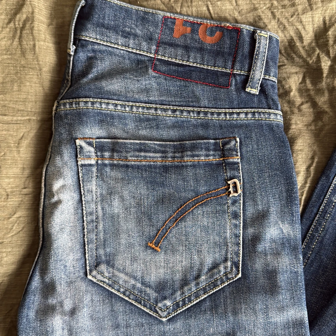 Blå jeansbyxor från Dondup - 1