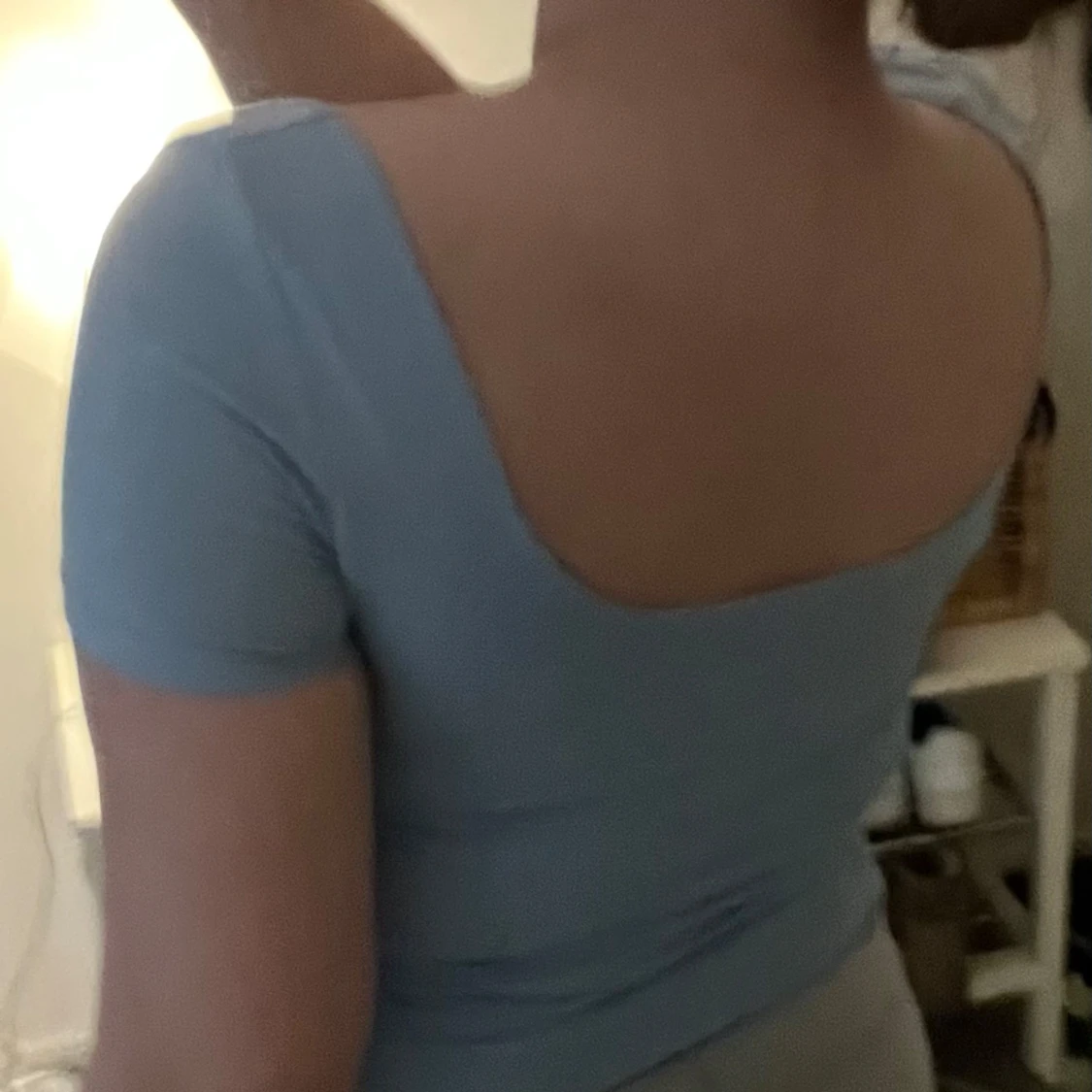 Ljusblå topp från Gina Tricot - 1