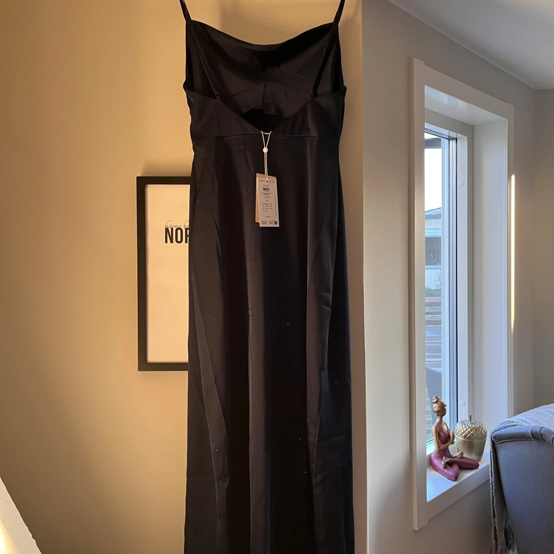 Mörkblå långklänning från VILA - 1