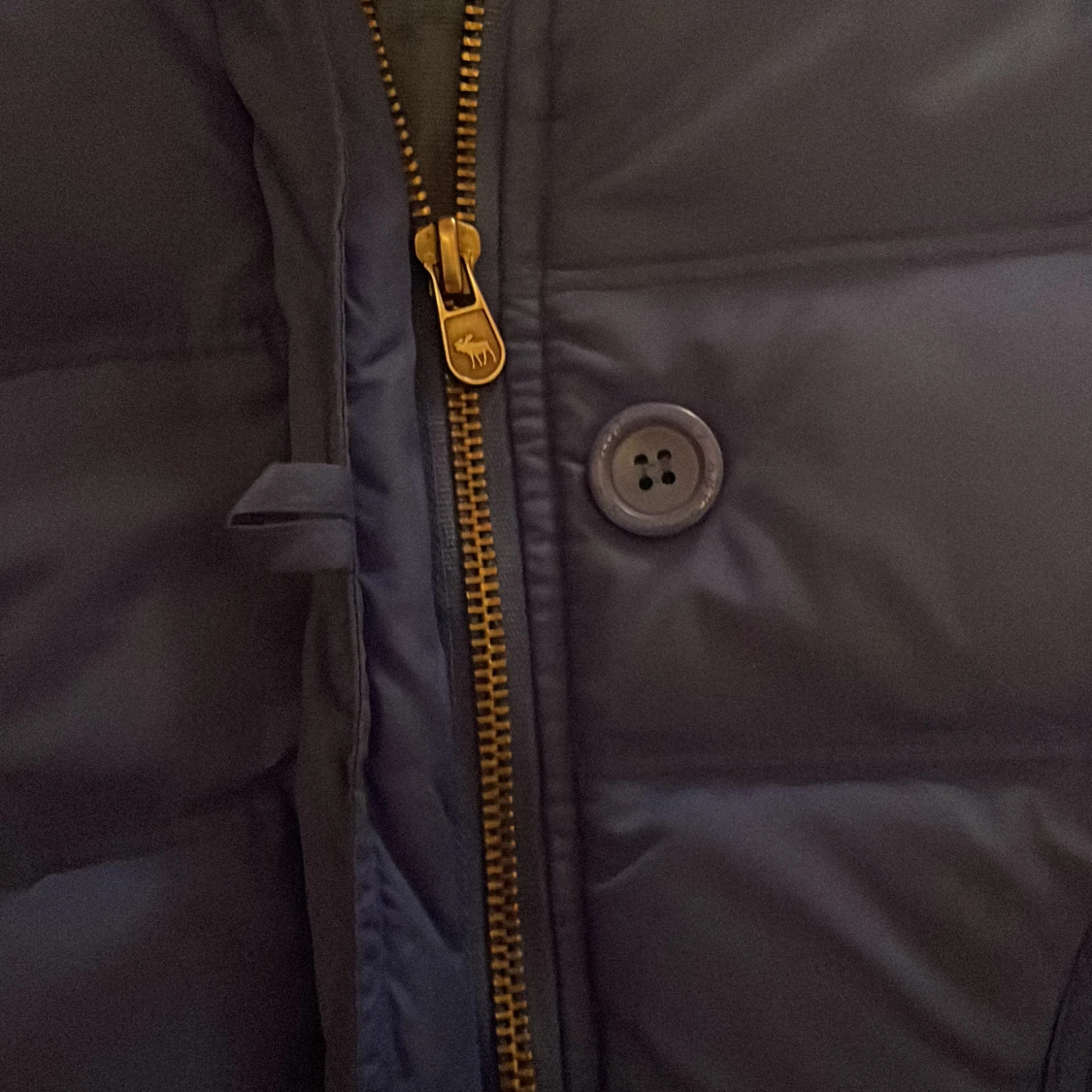 Blå dunjacka från Abercrombie - 2