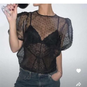 Mesh blus - Snygg mesh blus att ha över korsett eller liknande! 