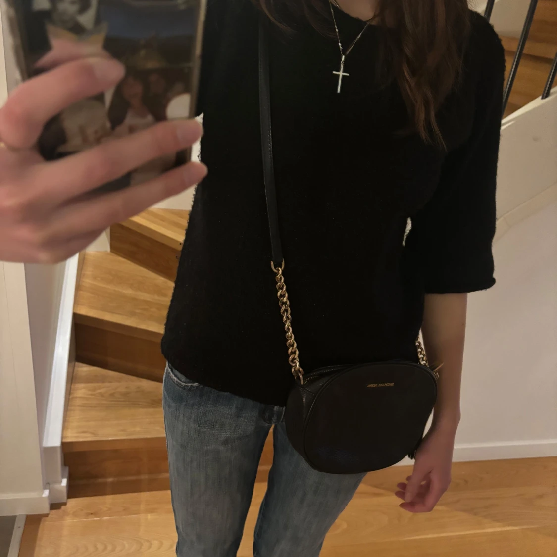 Svart axelväska från Michael Kors