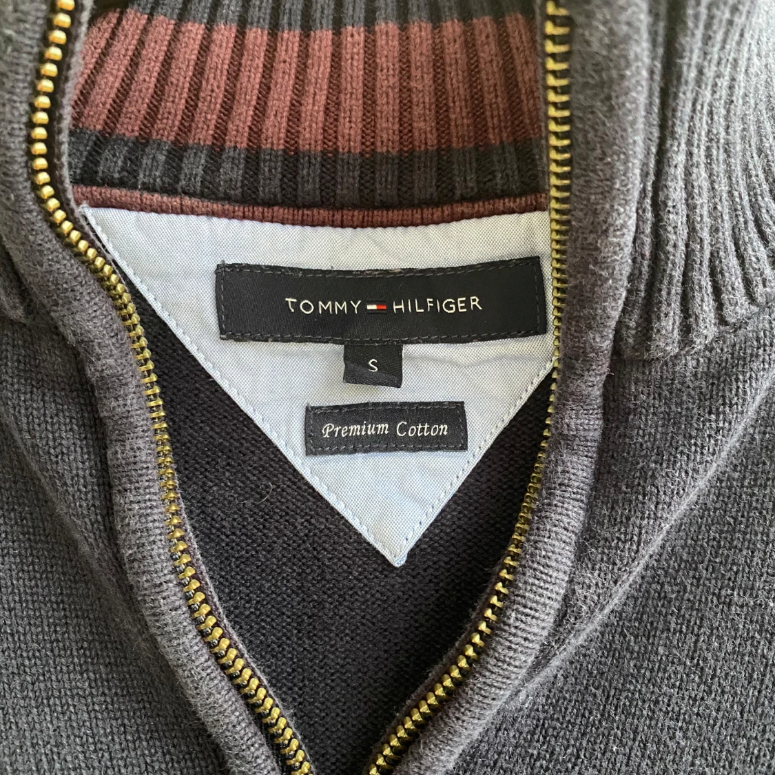 Tommy Hilfiger tröja med krage  - 3